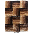 Elastic&Silk Shaggy Carpet with Design